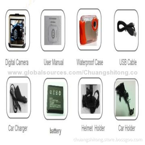 Outdoor Sports Cameras for cars and helmets, 1,080P HD, good price